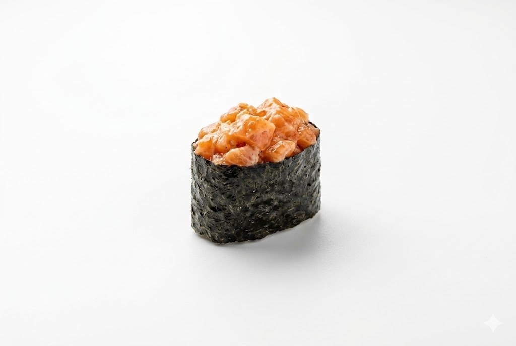 Spicy Salmon Gunkan
