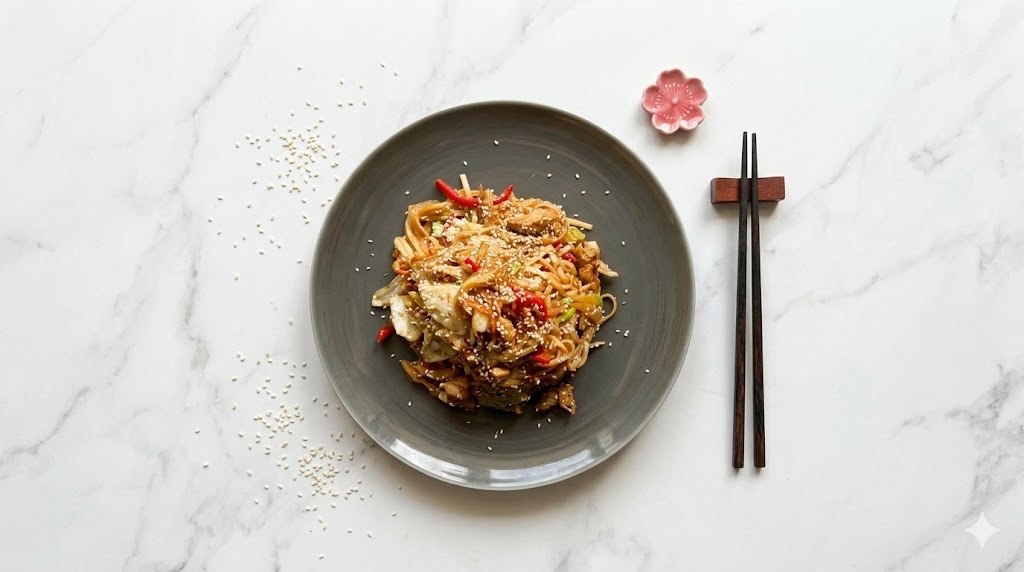 Fried Noodles (Egg Noodles)